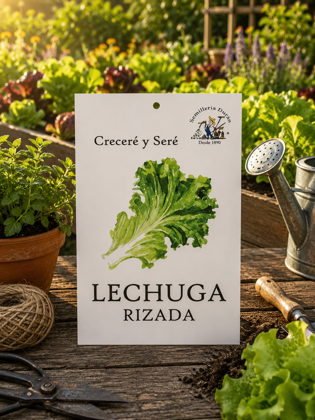 lechuga-rizada Semillas de Kikuyo