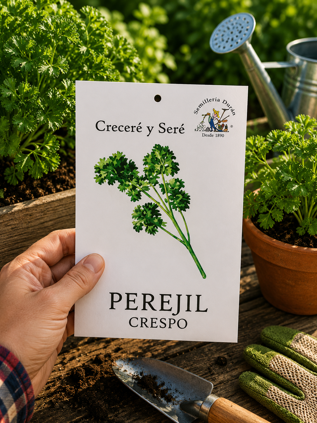 perejil-crespo Semillas de Kikuyo