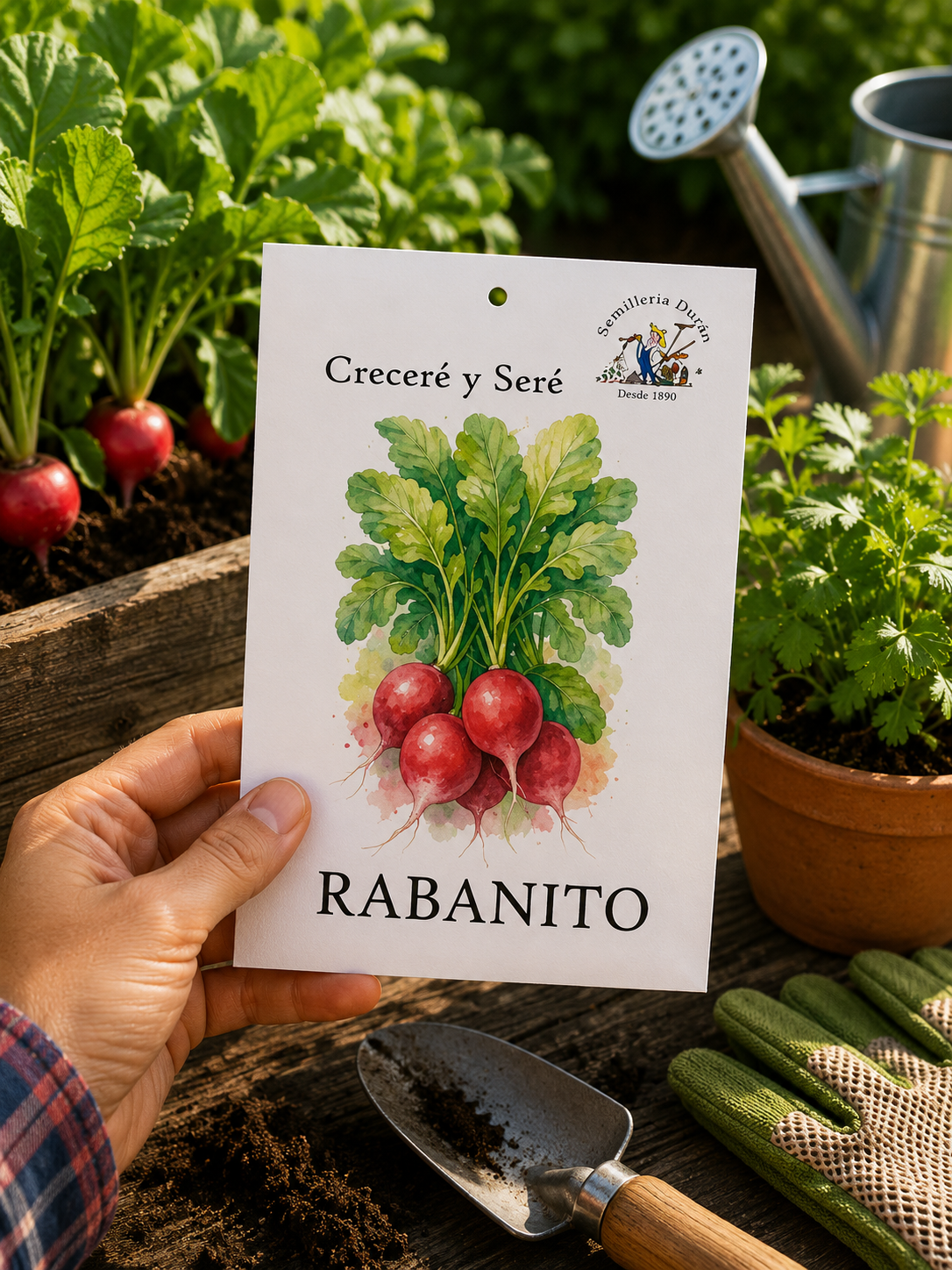 rabanito Semillas de Kikuyo