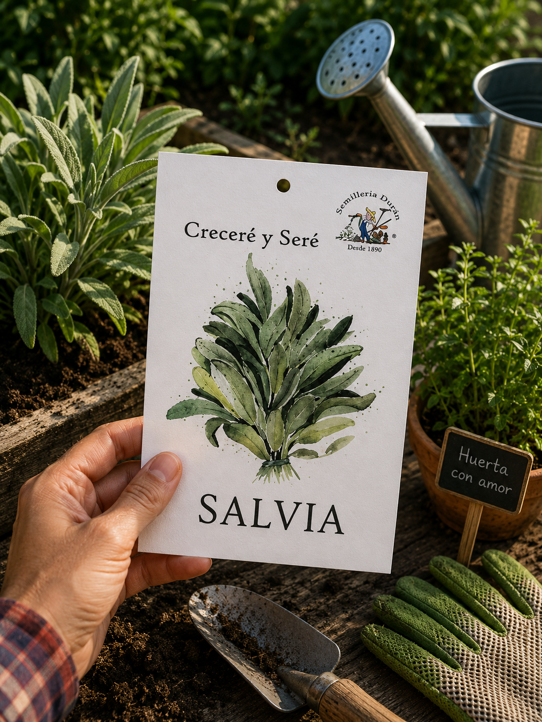 salvia Semillas de Kikuyo